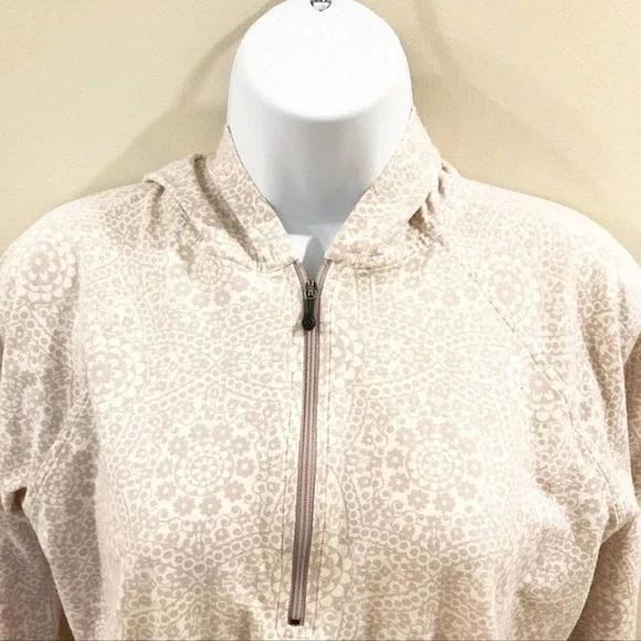 Patagonia Damask Half Zip Hooded Pullover Small - Picture 5 of 14